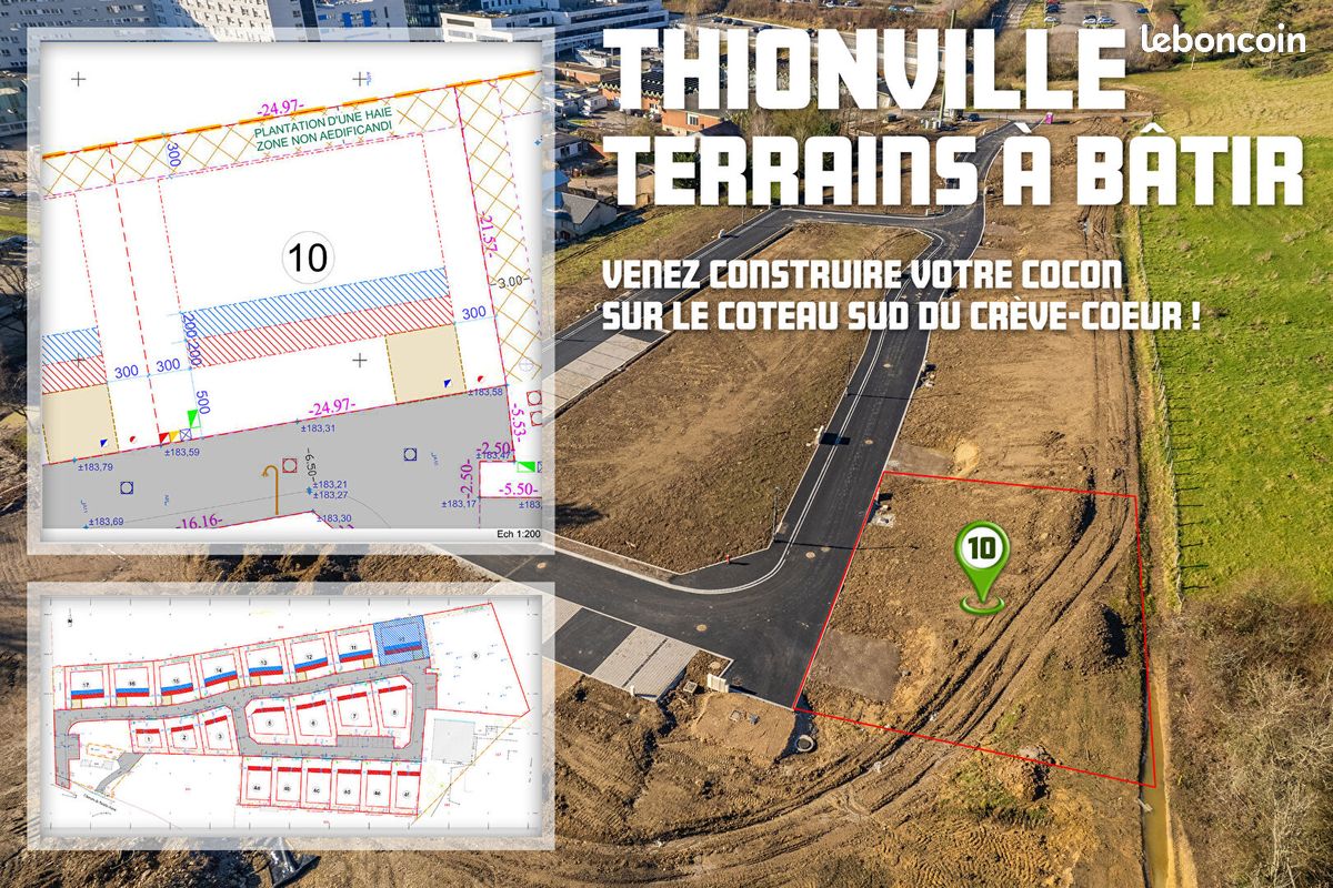  قطعة أرض في Thionville, France 539متر مربع رقم 75092