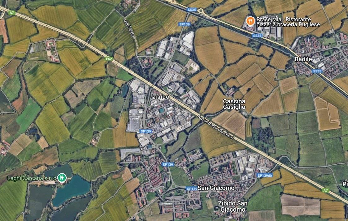 Lagerhaus in Zibido San Giacomo, Italy 300m², Nr. 220962