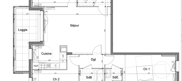 3 bedrooms Apartment in Aubervilliers, France No. 171160 9