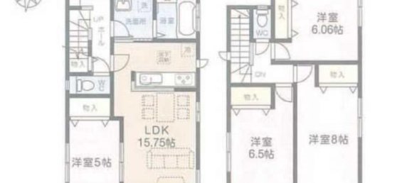 Casa T4 em Saitama, Japan N.º 5941 2