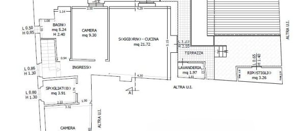 Apartamento de 3 divisões em Castelfranco Piandiscò, Italy N.º 26348 3