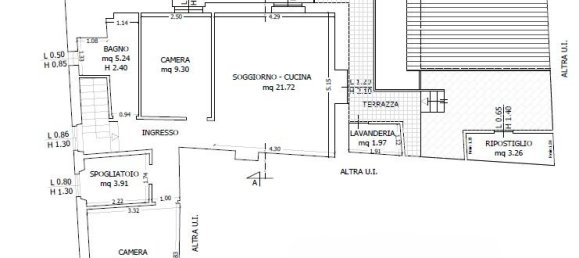 Apartamento de 3 divisões em Castelfranco Piandiscò, Italy N.º 26348 2