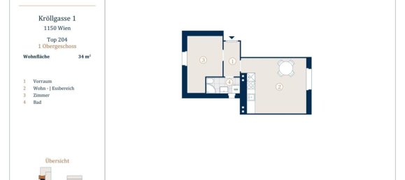 Apartamento de 2 habitaciónes en Rudolfsheim-Funfhaus, Austria No. 237365 12