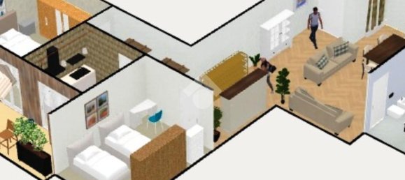 Квартира с 2 спальнями в Рим, Италия № 316260 4