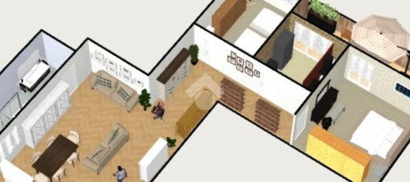 Квартира с 2 спальнями в Рим, Италия № 316260 7