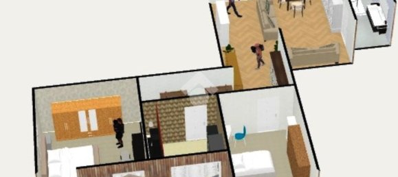 Квартира с 2 спальнями в Рим, Италия № 316260 3