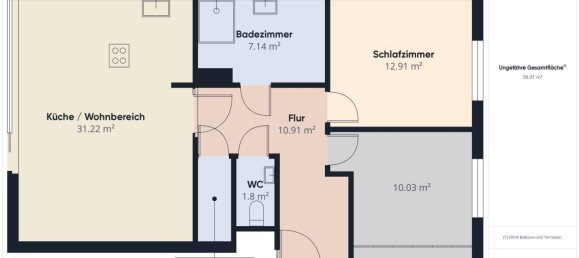 2 chambres Appartement à Pasching, Austria No. 227554 13