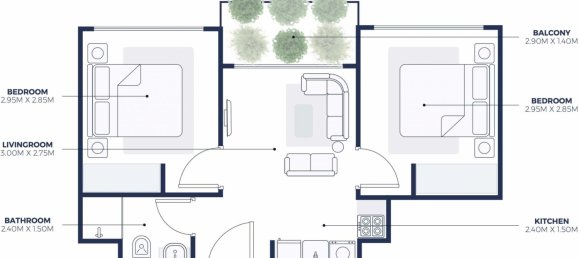 1 bedroom Apartment in CREEK VIEWS II, Al Jaddaf, UAE No. 60265 7