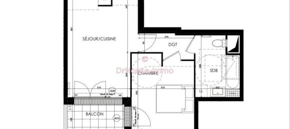 Apartamento de 1 dormitorio en Le Plessis-Bouchard, France No. 166596 5
