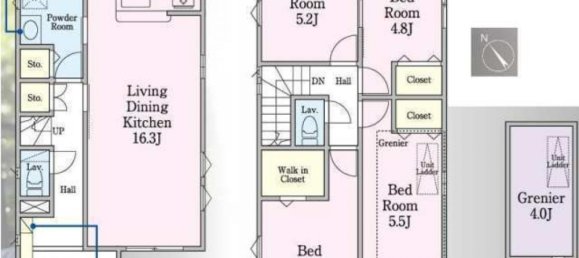 4 غرف نوم منزل في Tokyo, Japan رقم 3079 2