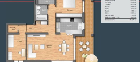 2 bedrooms Penthouse in Boblingen, Germany No. 106762 47