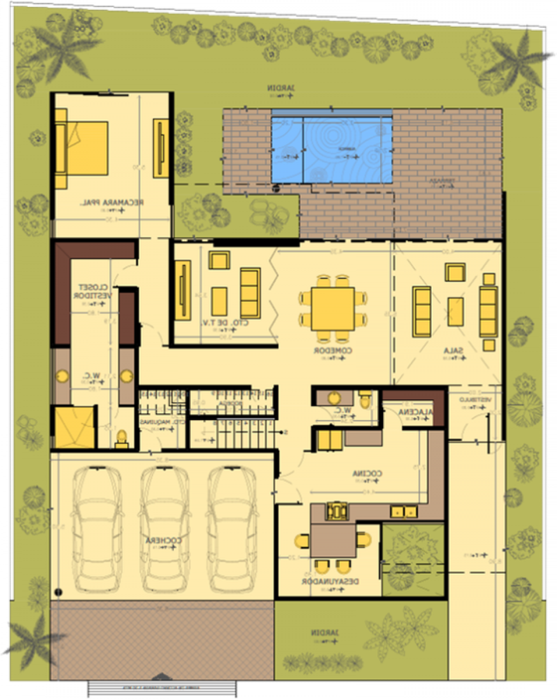 3 bedrooms House in Yucatan, Mexico No. 187654