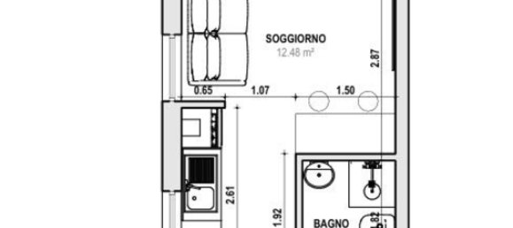 Квартира с 2 спальнями в Милан, Италия № 357845 21