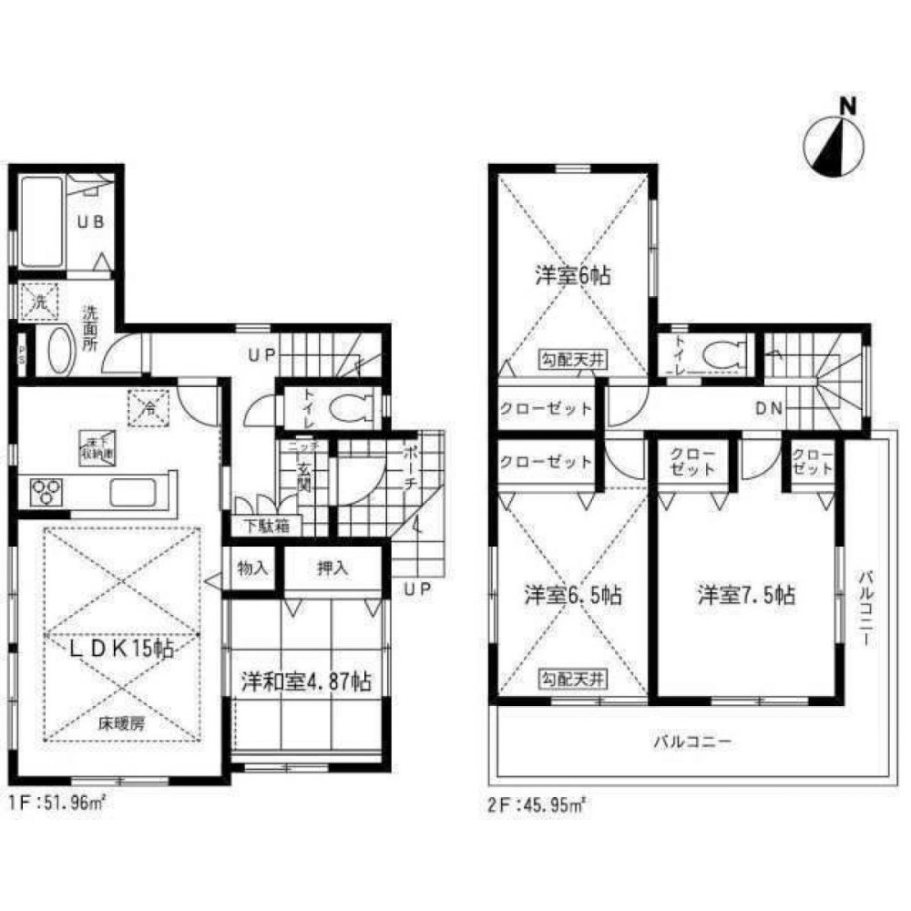 Дом с 4 спальнями в Сайтама, Япония № 6103