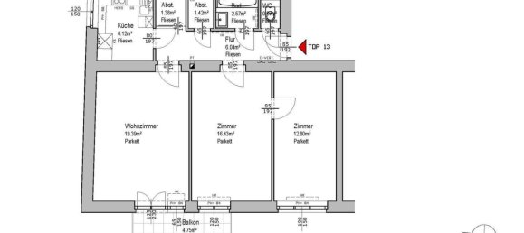 3 rooms Apartment in Dobling, Austria No. 238975 17