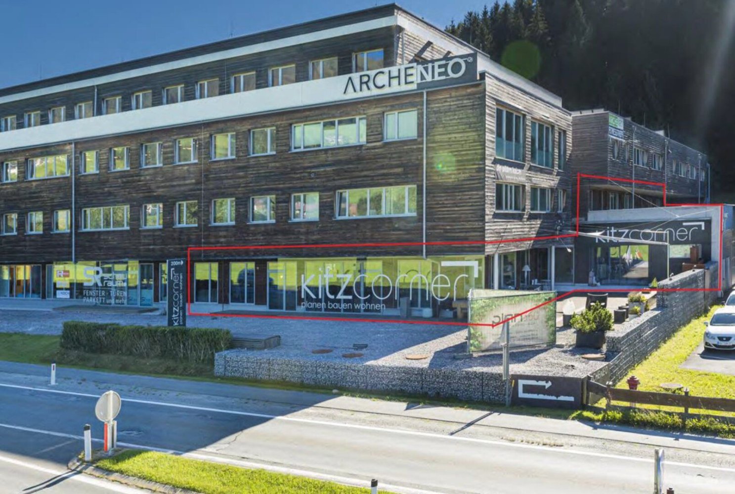 Propriété commerciale à Oberndorf in Tirol, Austria 1030m² No. 221776
