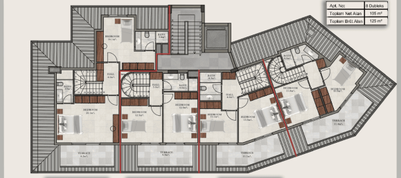 Apartment 1+1 in Alanya, Turkey No. 40597 14