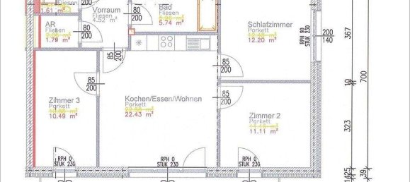 Квартира с 4 комнатами в Фойтсберг, Австрия № 116744 15