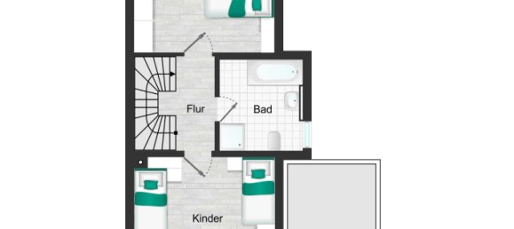 3 غرف نوم تاون هاوس في Baden-Wurttemberg, Germany رقم 28497 29