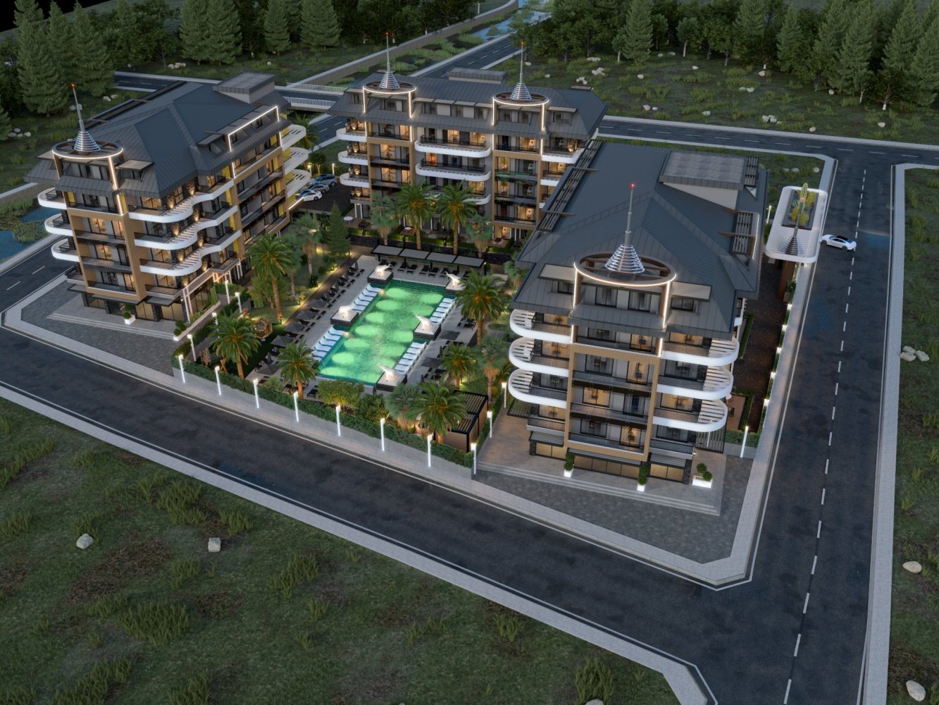 Apartment 1+1 in Alanya, Turkey No. 25837
