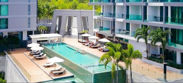 Кондоминиум  с 1 спальней в Кату, Таиланд № 12446