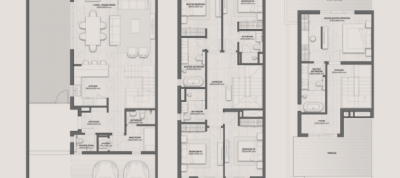 Вилла с 4 спальнями в Джумейра Гольф Эстейтс, ОАЭ № 121402 8