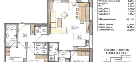 4 Schlafzimmer Wohnung in Neukirchen am Großvenediger, Austria, Nr. 114356 6