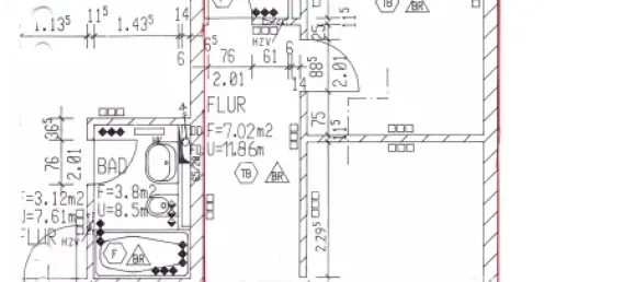 2غرفة شقة في Chemnitz, Germany رقم 36953 51
