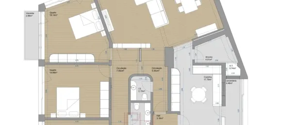 3 bedrooms Apartment in Porto, Portugal No. 100746 3