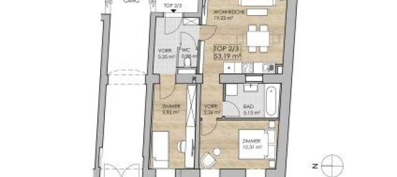 3-salle Appartement à Hernals, Austria No. 261547 38