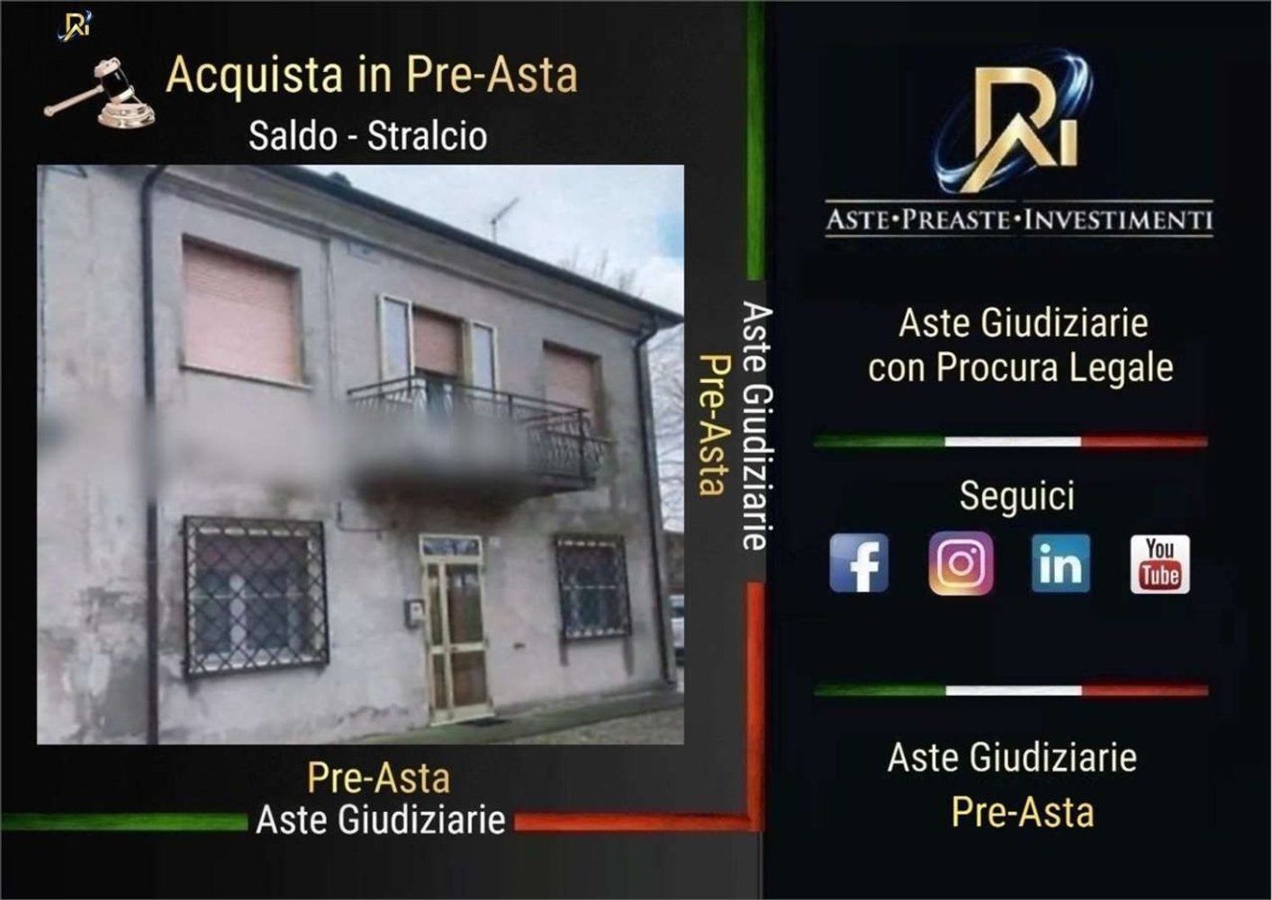 7 rooms House in Bondeno, Italy No. 19536