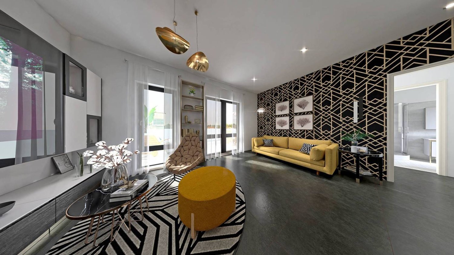 1 Schlafzimmer Penthouse in Sesto San Giovanni, Italy, Nr. 52787