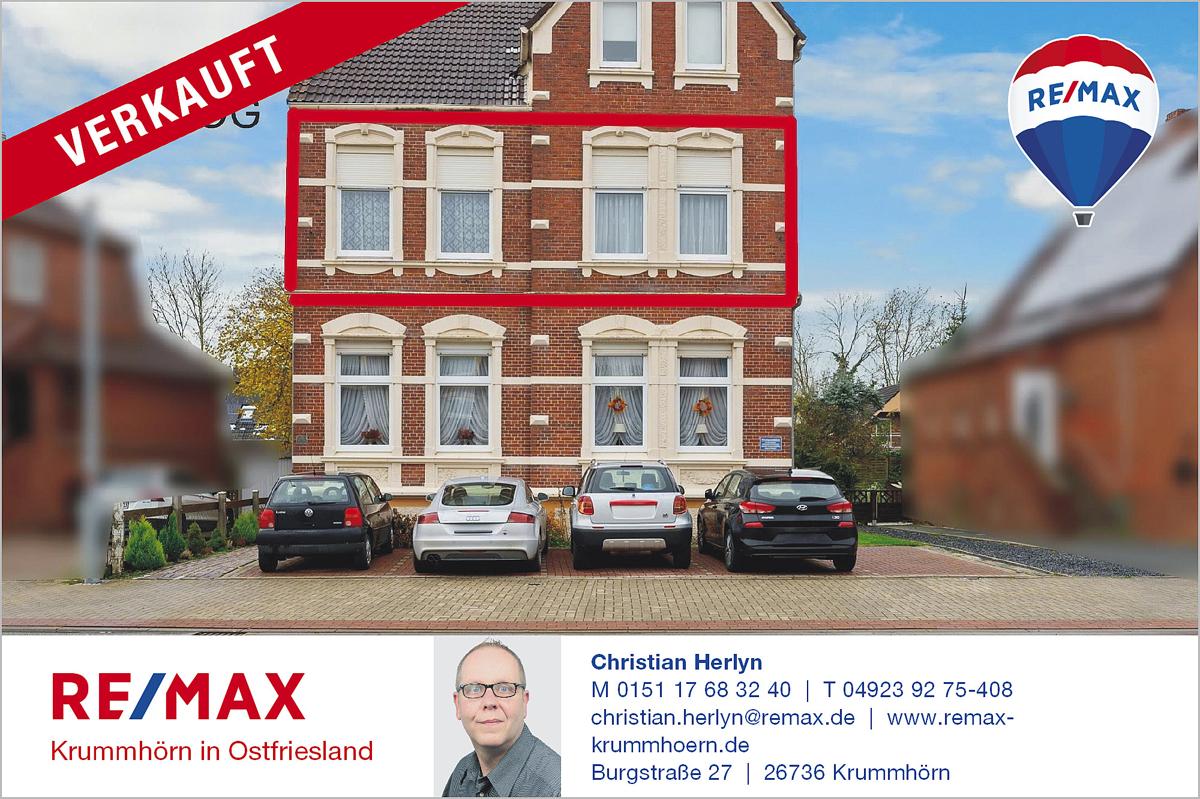 Apartamento de 3 dormitorios en Emden, Germany No. 45166