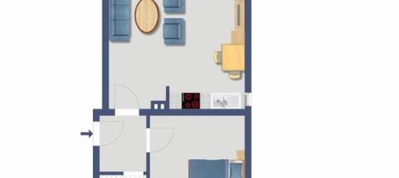 Квартира с 2 комнатами в Эссен, Германия № 6124 8