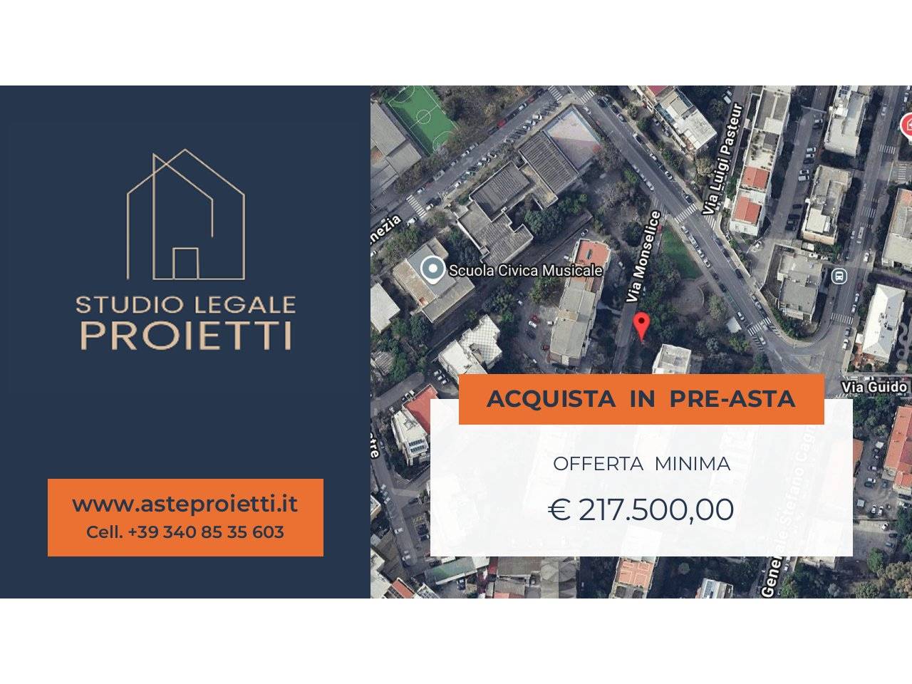 Apartamento de 3 dormitorios en Cagliari, Italy No. 356009