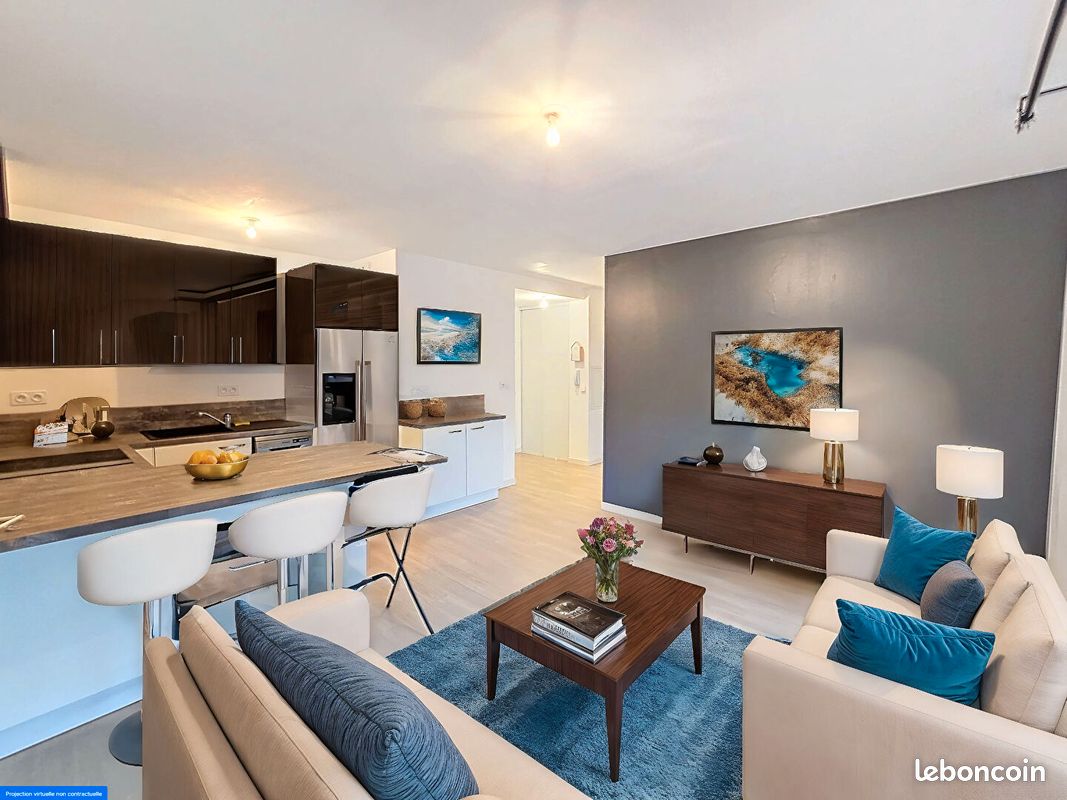 Apartamento de 2 dormitorios en Tours, France No. 253625