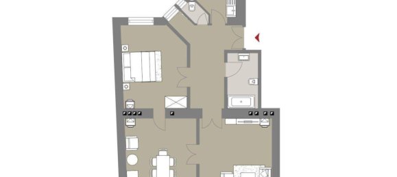 3 rooms Apartment in Meidling, Austria No. 131828 12
