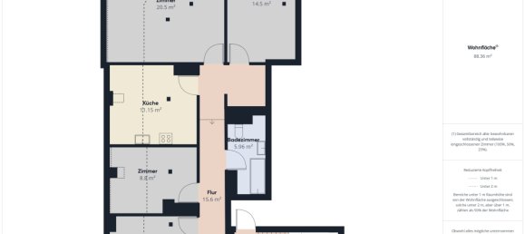 4 rooms Apartment in Wilhelmshaven, Germany No. 56659 15