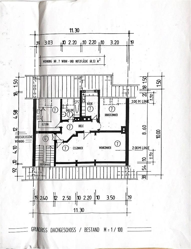 4 rooms Apartment in Saarbrucken, Germany No. 313706