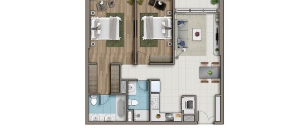 2 bedrooms Condo in Ho Chi Minh, Vietnam No. 13452 2