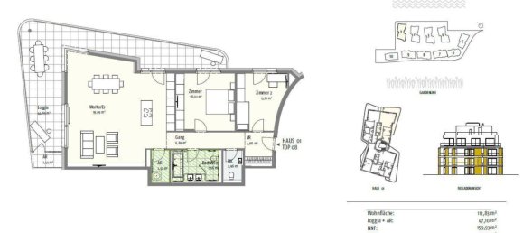 3 rooms Penthouse in Dobling, Austria No. 39369 12