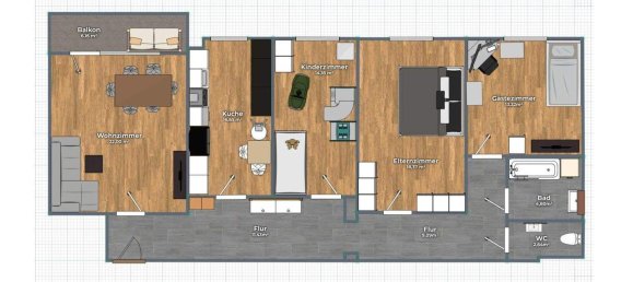 4 rooms Apartment in Worgl, Austria No. 133059 18