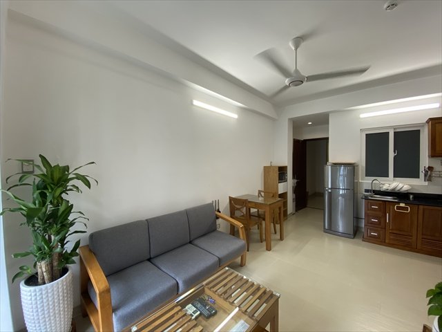 1 dormitorio apartamento en alquiler en District 1, Ho Chi Minh, Vietnam № 13716