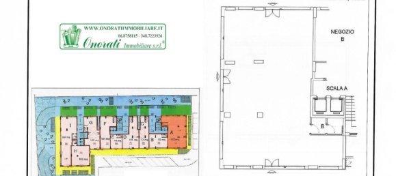 1-Zimmer Gewerbliche Immobilie in Rome, Italy, Nr. 33408 3