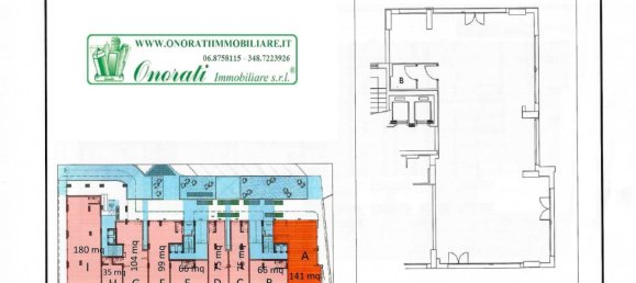 1-Zimmer Gewerbliche Immobilie in Rome, Italy, Nr. 33408 5