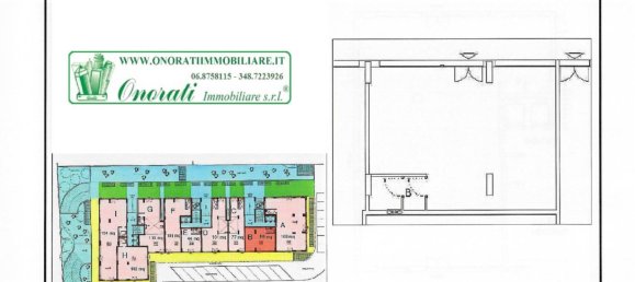 1-Zimmer Gewerbliche Immobilie in Rome, Italy, Nr. 33408 11