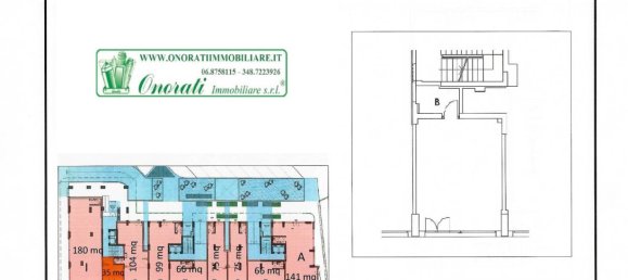 1-Zimmer Gewerbliche Immobilie in Rome, Italy, Nr. 33408 7