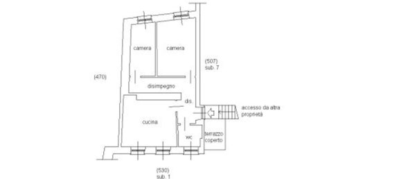Gebäude in Cantalupo Ligure, Italy 127m², Nr. 355019 19