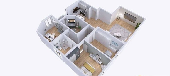 3 Schlafzimmer Wohnung in Correggio, Italy, Nr. 300229 19