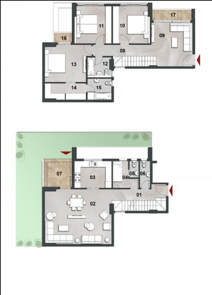 4 bedrooms Condo in New Capital City, Egypt No. 157